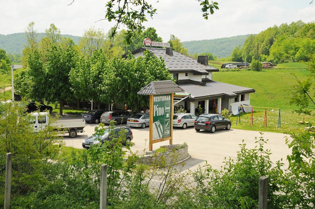 Restaurant Rooms Pino Slunj Exterior foto